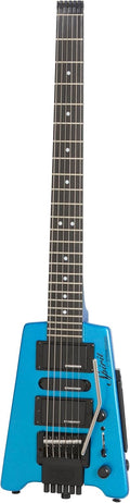 Steinberger Spirit GT PRO Deluxe Guitar in Frost Blue with Bag