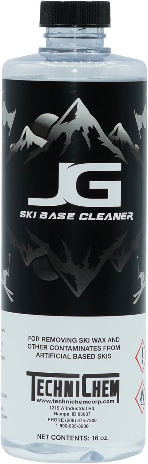 Deep Clean Your Skis with JG SKi Base Cleaner!