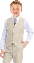 Boys Formal Suit 5 Piece Set for Toddlers to Teens - Classic Dress Set