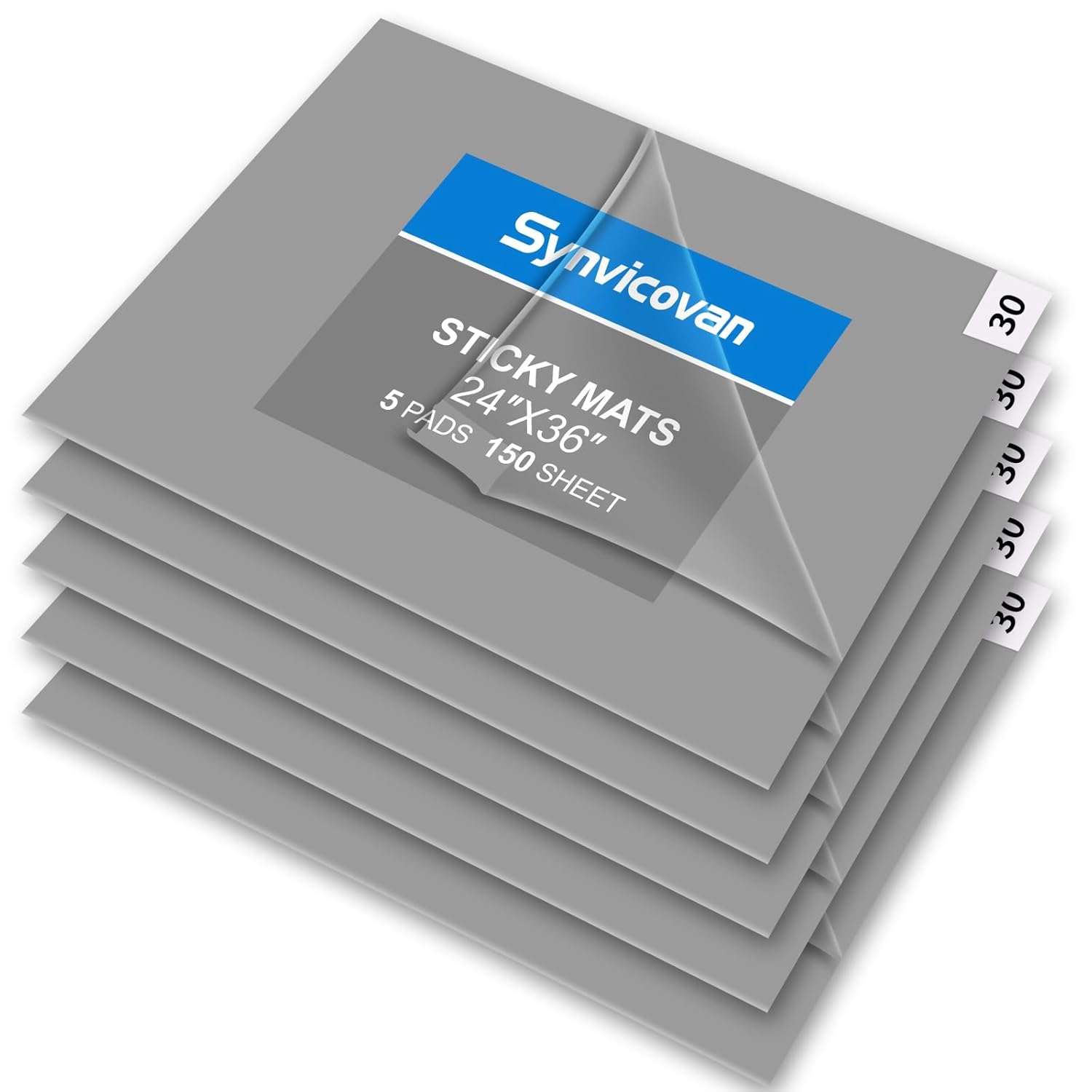 24 x 36 Grey Sticky Mat for Cleanroom and Home Use