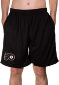 Calhoun NHL Team Logo Air Mesh Shorts - Comfortable Gym & Game Wear 2