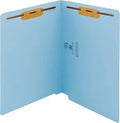 End Tab Fastener File Folder, Reinforced Straight-Cut Tab - Durable