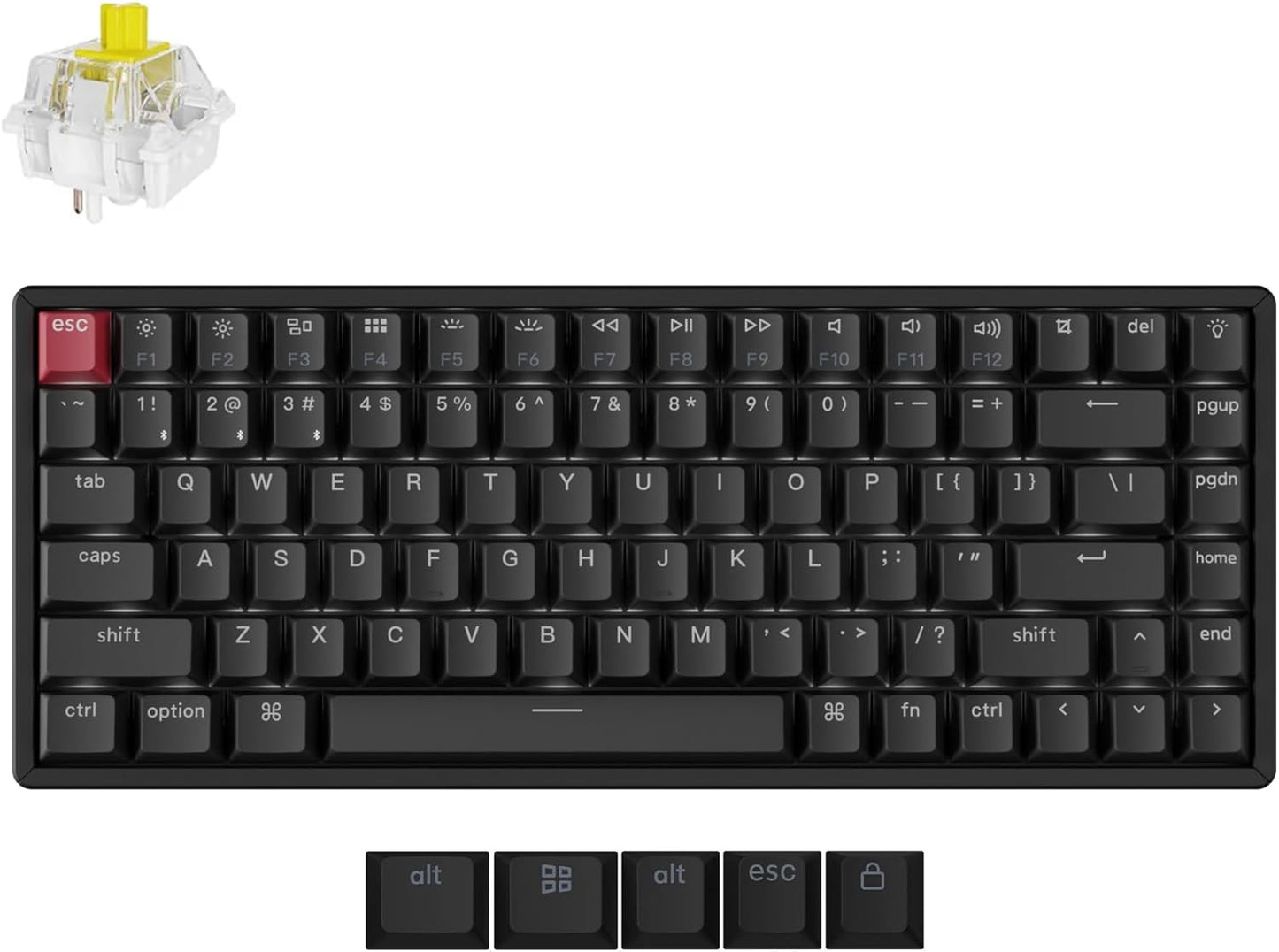 Keychron K2 Wireless Mechanical Keyboard with Super Banana Switch