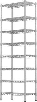 GIOTORENT 8-Tier Garage Shelving 24in x 14in x 72.2in - Heavy Duty