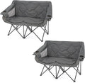 ARROWHEAD OUTDOOR Portable Folding Double Duo Camping Chair