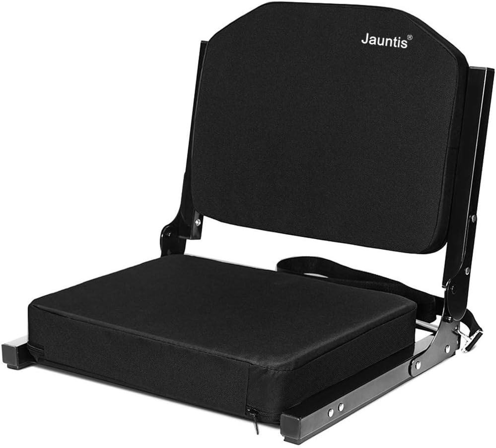 Stadium Seats for Bleachers with Ultra Padded Comfy Cushion