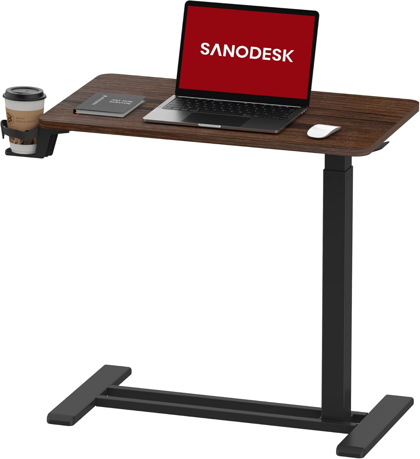 Mobile Standing Desk - Height Adjustable & Portable!