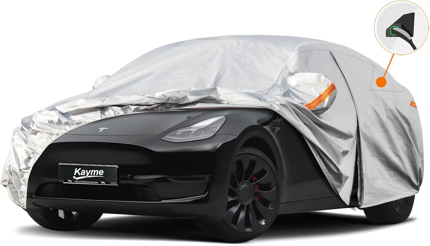 Kayme 6 Layers Car Cover for Tesla Model Y - All Weather Protection