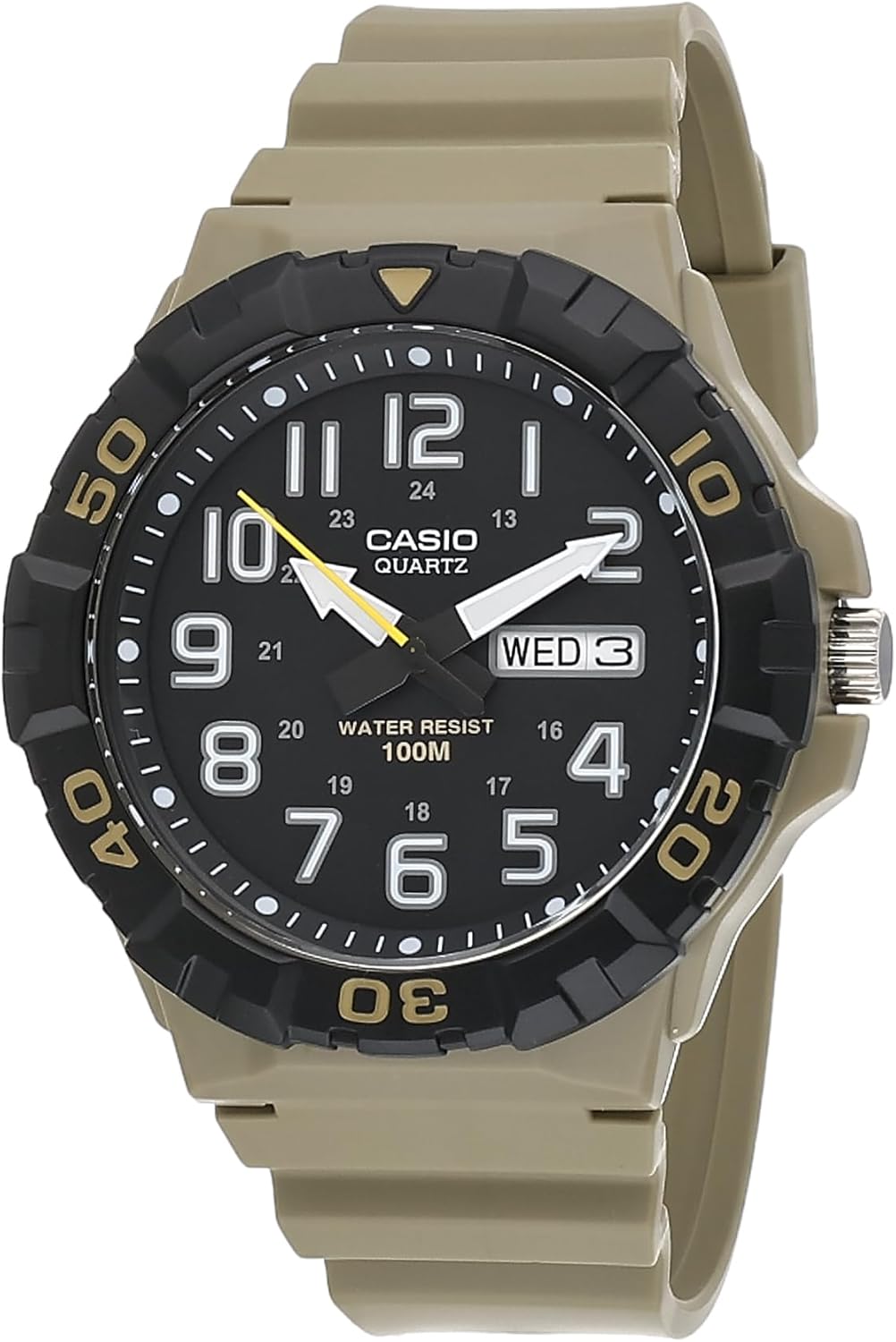 Casio MRW200H Series Men's Analog Watch with Sporty Design