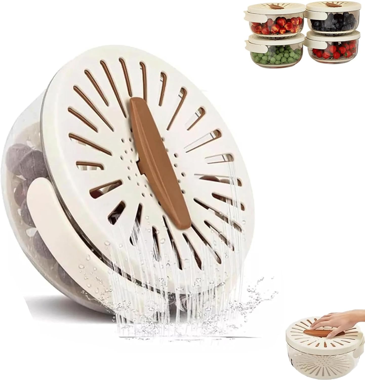 Multi-Function 2-In-1 Draining Basket - Preserve & Drain Effortlessly!