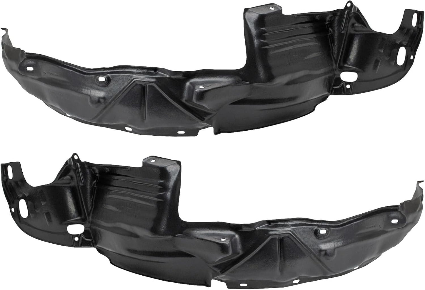 TRQ Front Inner Fender Liner Set for 1998-2002 Honda Accord