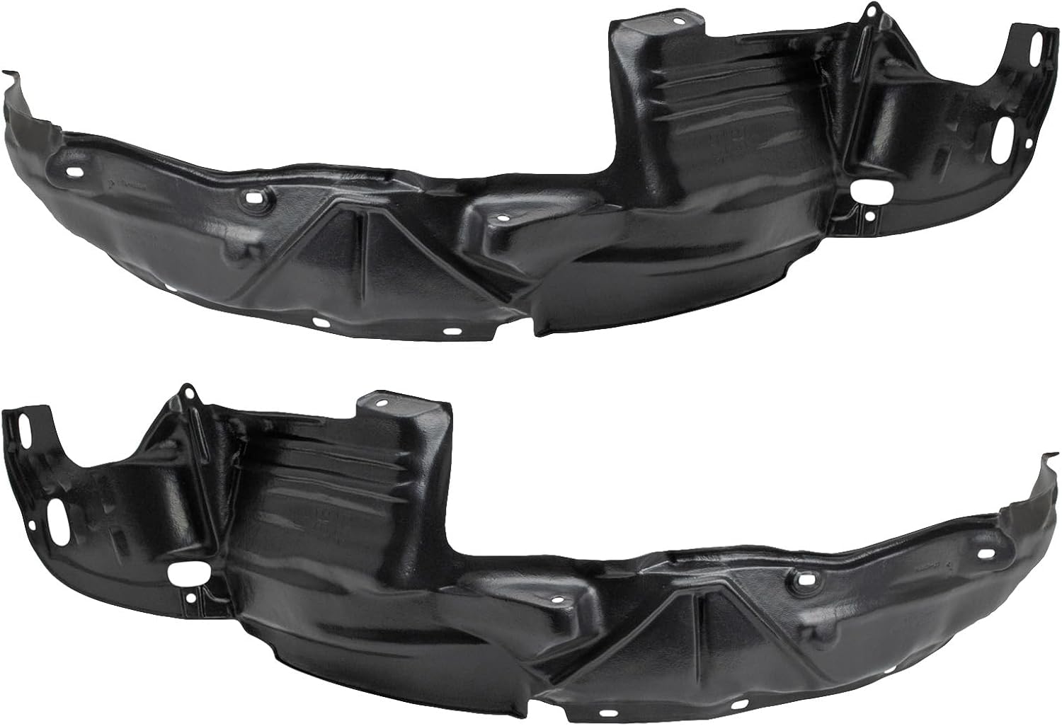 TRQ Front Inner Fender Liner Set for 1998-2002 Honda Accord