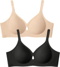 Wireless Bras for Women Seamless Push Up Full Coverage Bralettes Shoes