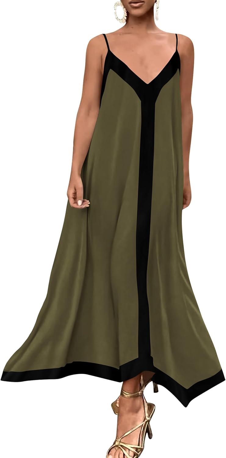 PRETTYGARDEN Women's Summer Maxi Dress for Elegant Holidays