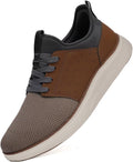 Men Laceless Casual Dress Shoes - Lightweight Breathable Slip On