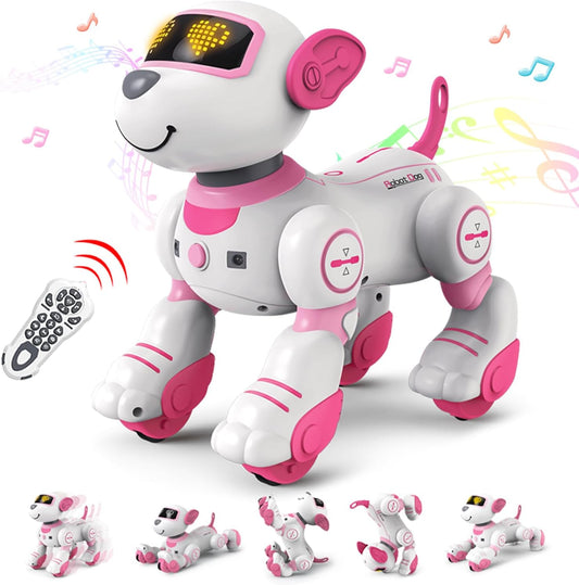 Interactive Robot Dog for Kids 7-8 | Follow & Touch | Music | FUUY