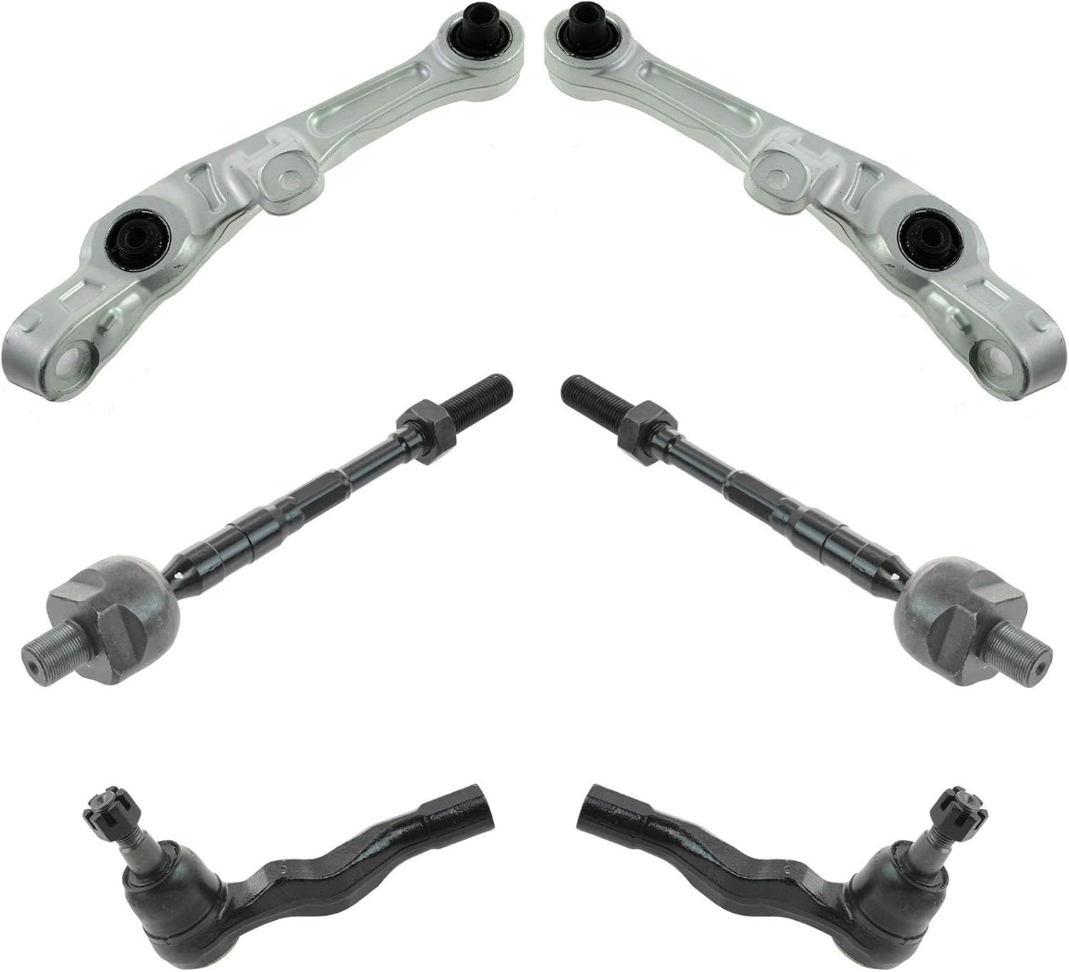 TRQ Front Steering & Suspension Kit for INFINITI G35 & Nissan 350Z