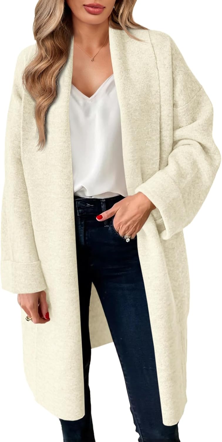Saodimallsu Womens Long Cardigan Sweaters for Cozy Fall Style