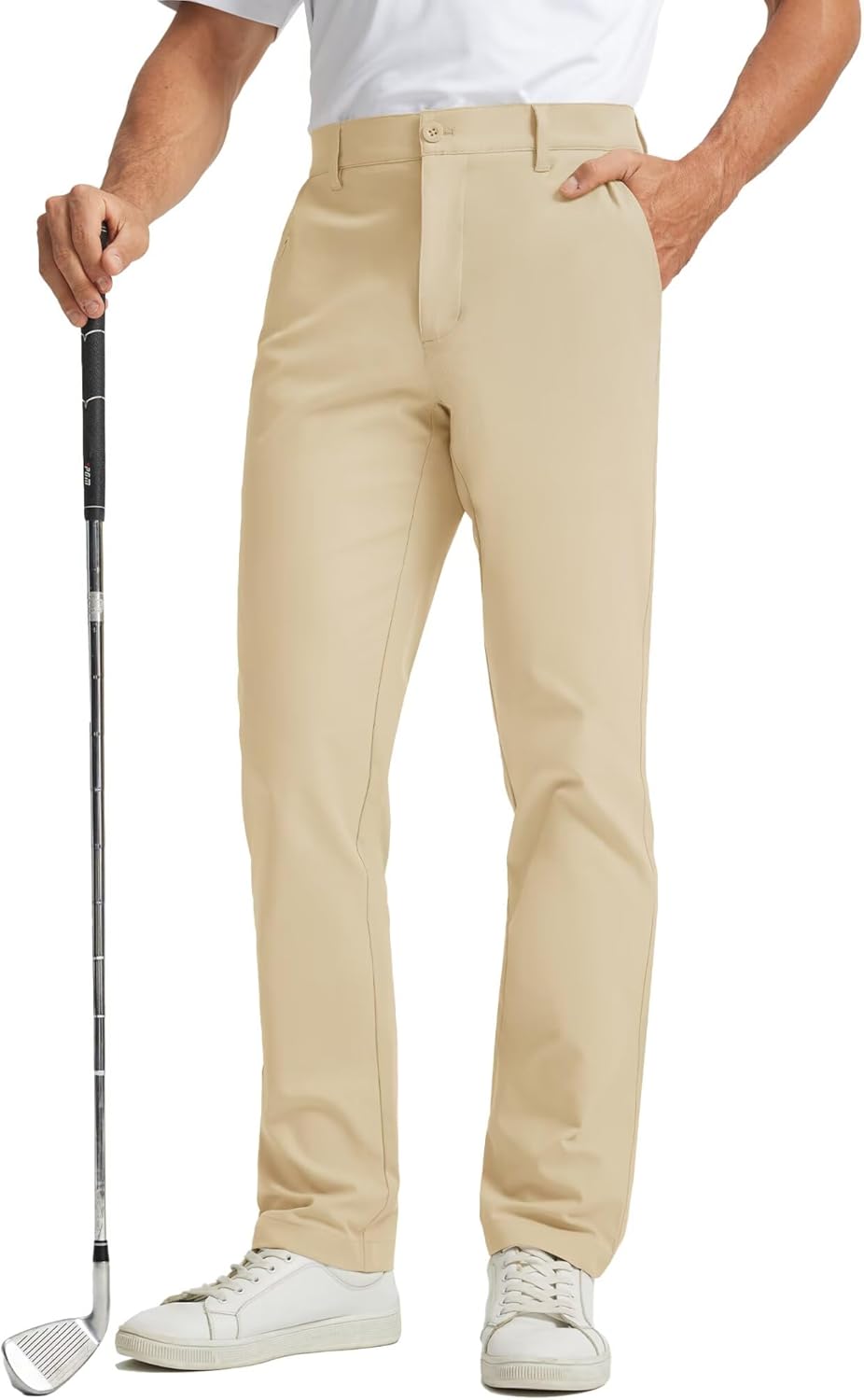 Rouen Golf Pants for Men - 8 Pockets Water Resistant Trousers