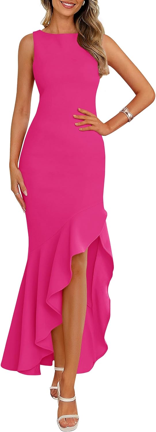 Elegant Summer Maxi Dress for Wedding Guests and Formal Events