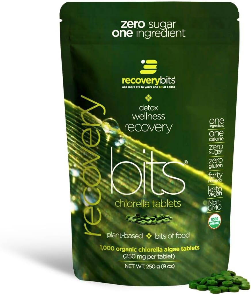 Organic Chlorella Tablets for Detox and Energy Boosting