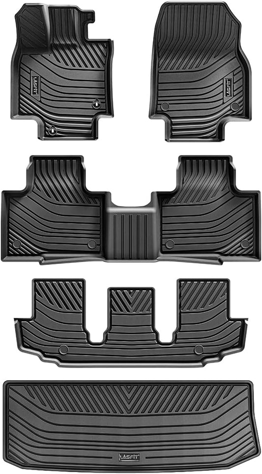 Custom Fit LASFIT Floor Mats for Toyota Highlander 2020-2025