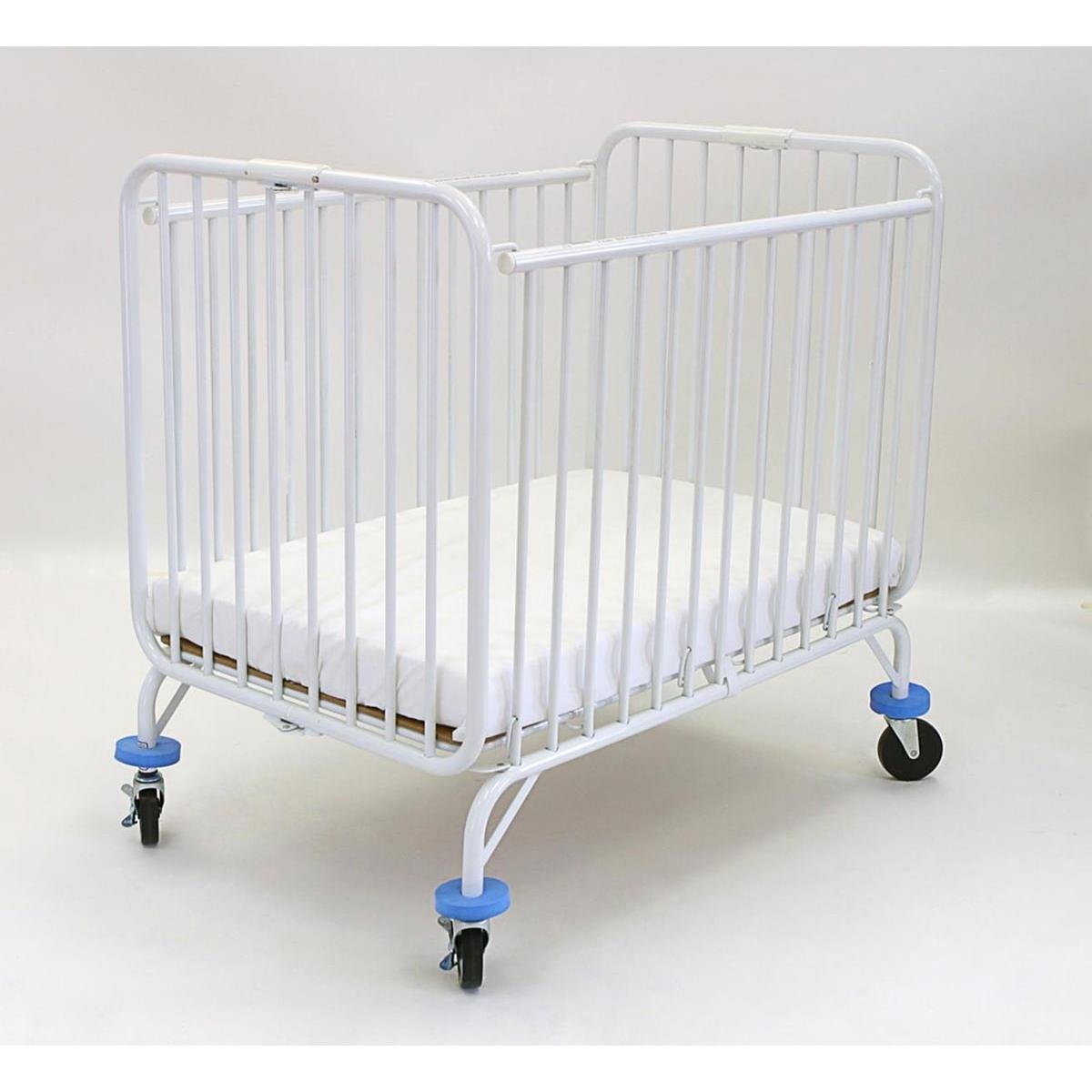 LA Baby The Condo Metal Evacuation Window Crib for Infants