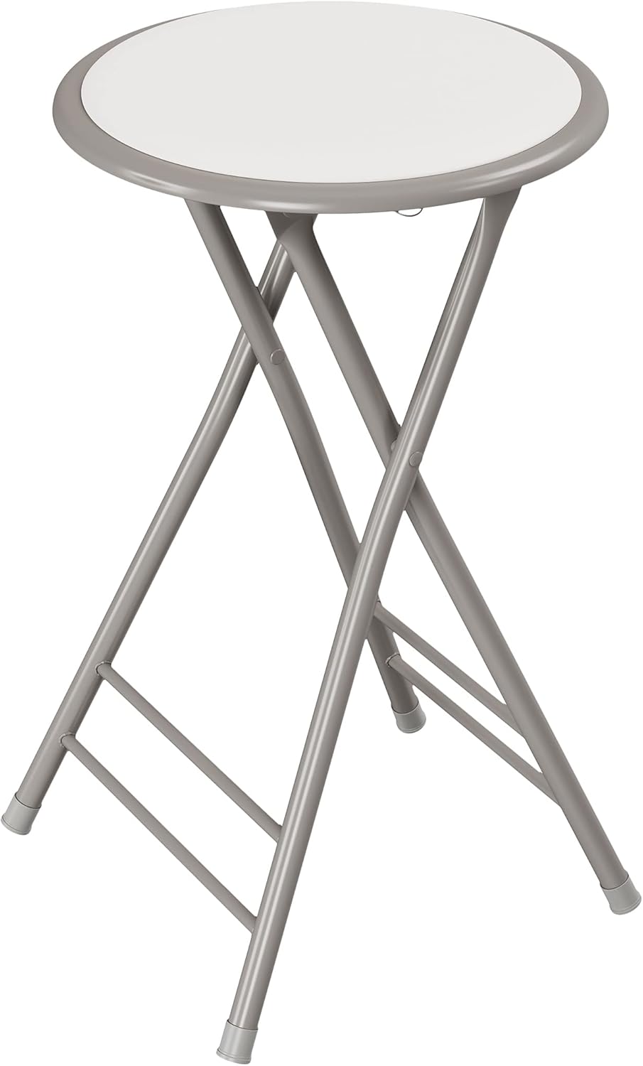 Folding Stool 24-Inch Backless Portable Indoor Seating Solution