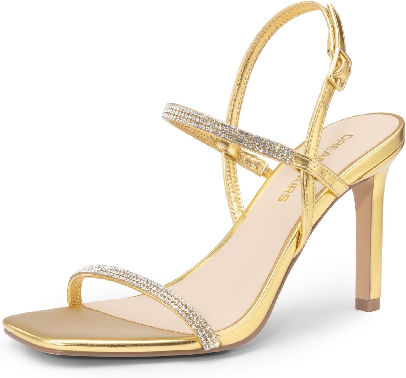 DREAM PAIRS Womens Slingback Heels for Elegant Occasions