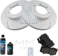 Front Performance Brake Pad & Rotor Kit for 2003-09 GX470 4Runner