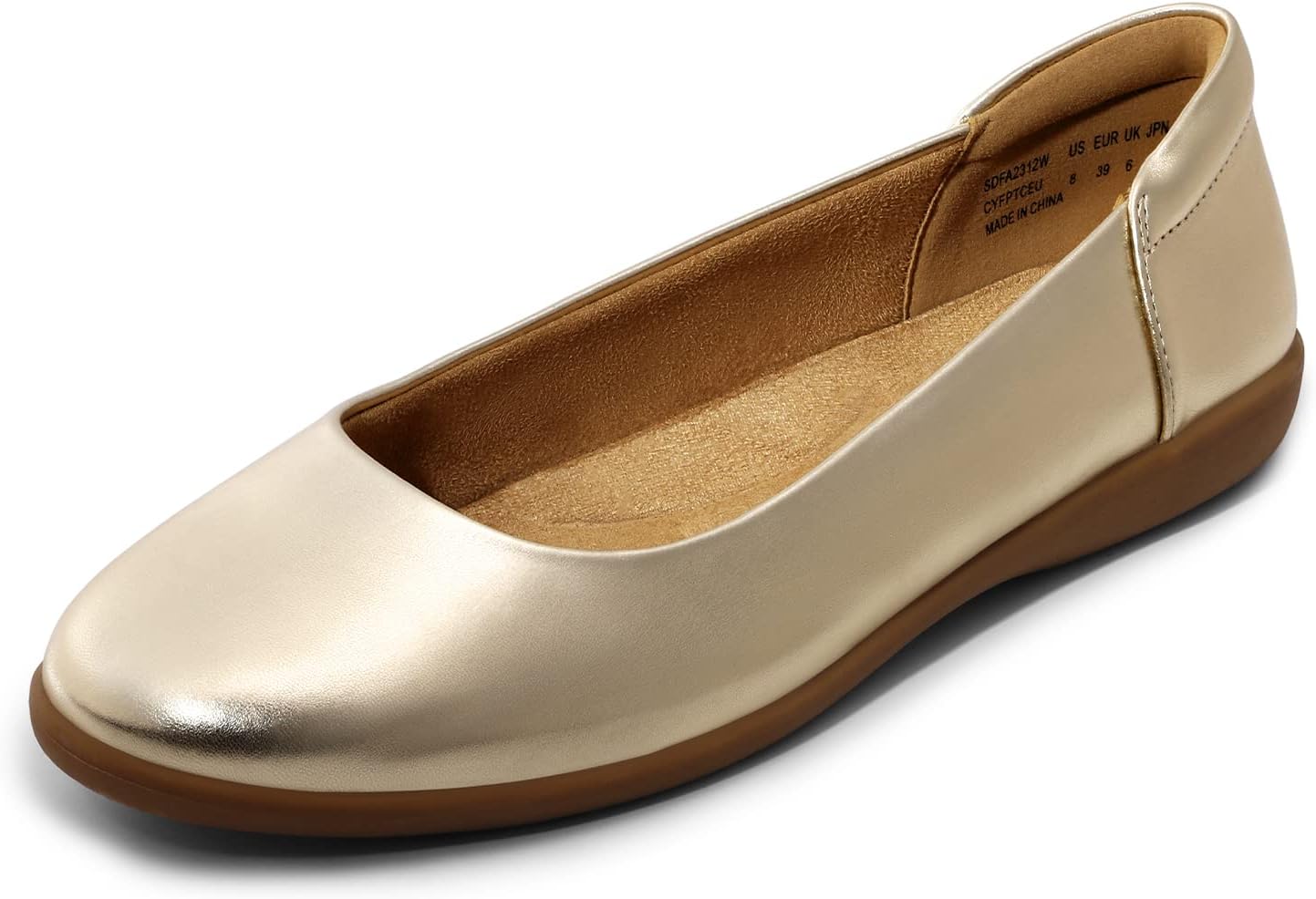 DREAM PAIRS Womens Comfortable Ballet Flats for Everyday Wear