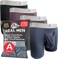 Men's Nylon Briefs with Support Pouch - 6, 7 or 9in Fit (XS-5XL)