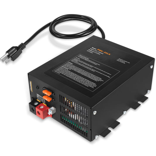 USSKYBOY 55 Amp RV Converter - 4 Stage Smart Charging