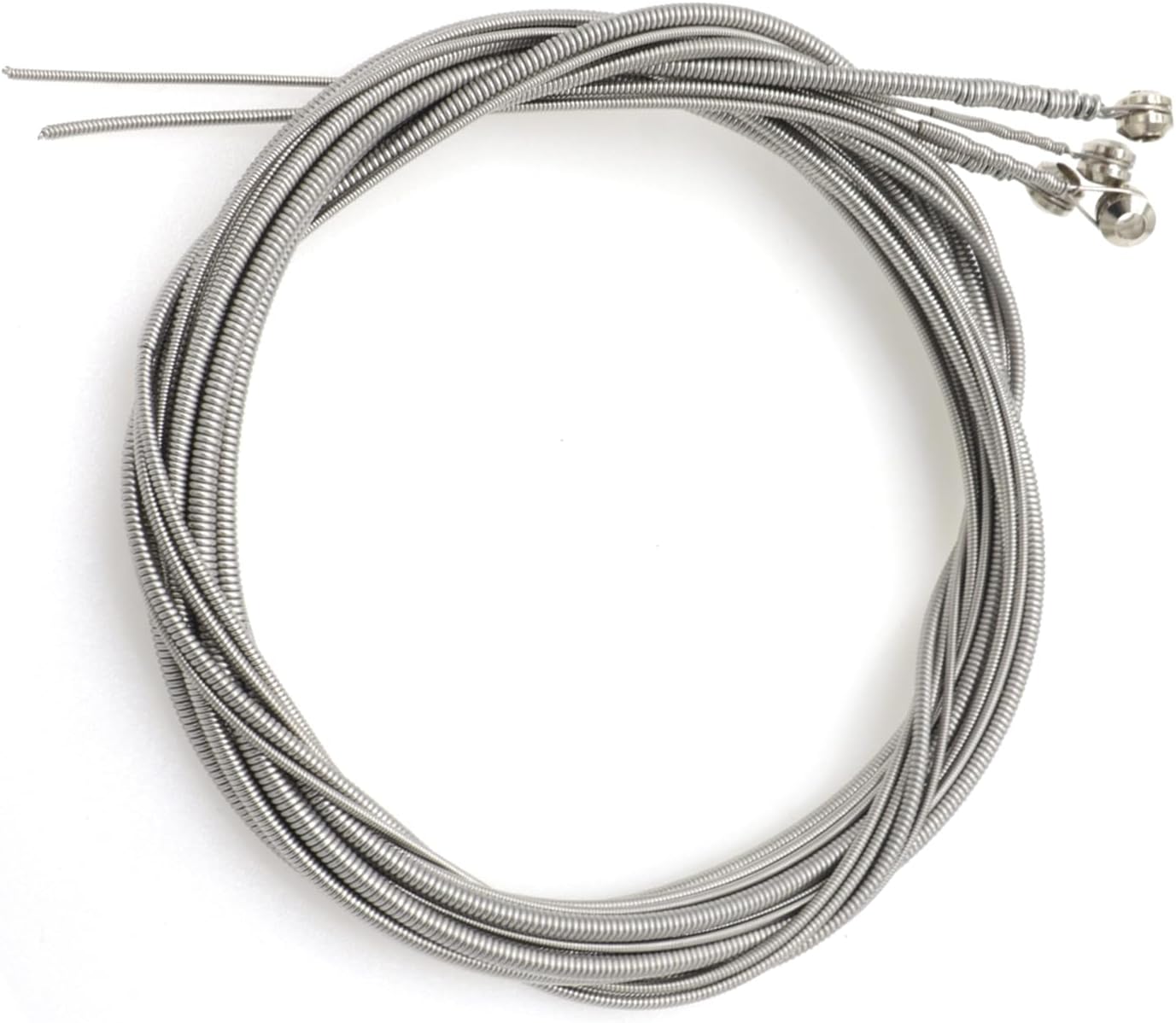 CashBeat Stainless Steel Bass Strings - Small Ball Ends, Acoustic Electric Bass Replacement Set