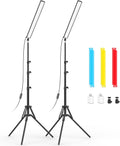 LED Video Light Stick 2 Pack with 62.99in Tripod Stand - Dimmable