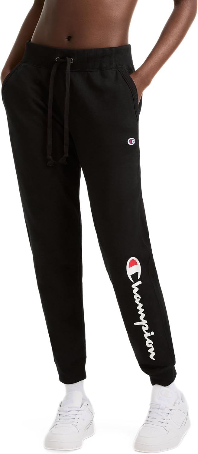 Champion Womens Joggers - Comfortable Fleece Pants for Women