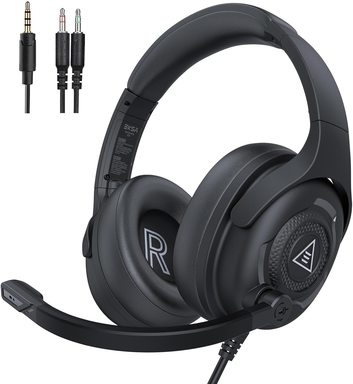 Crystal Clear Surround Sound PC Headset by EKSA