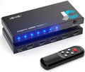 HDMI 2.1 Switch 4 in 1 Out 8K@60Hz 4 Ports HDMI Switcher - Smooth