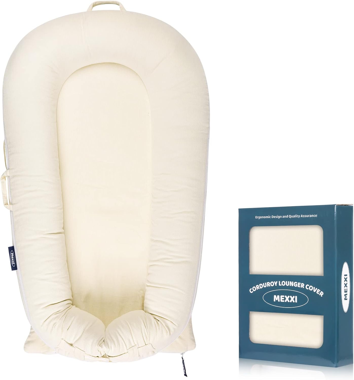 Corduroy Baby Nest Cover for Dockatot Deluxe+ Docks - Beige