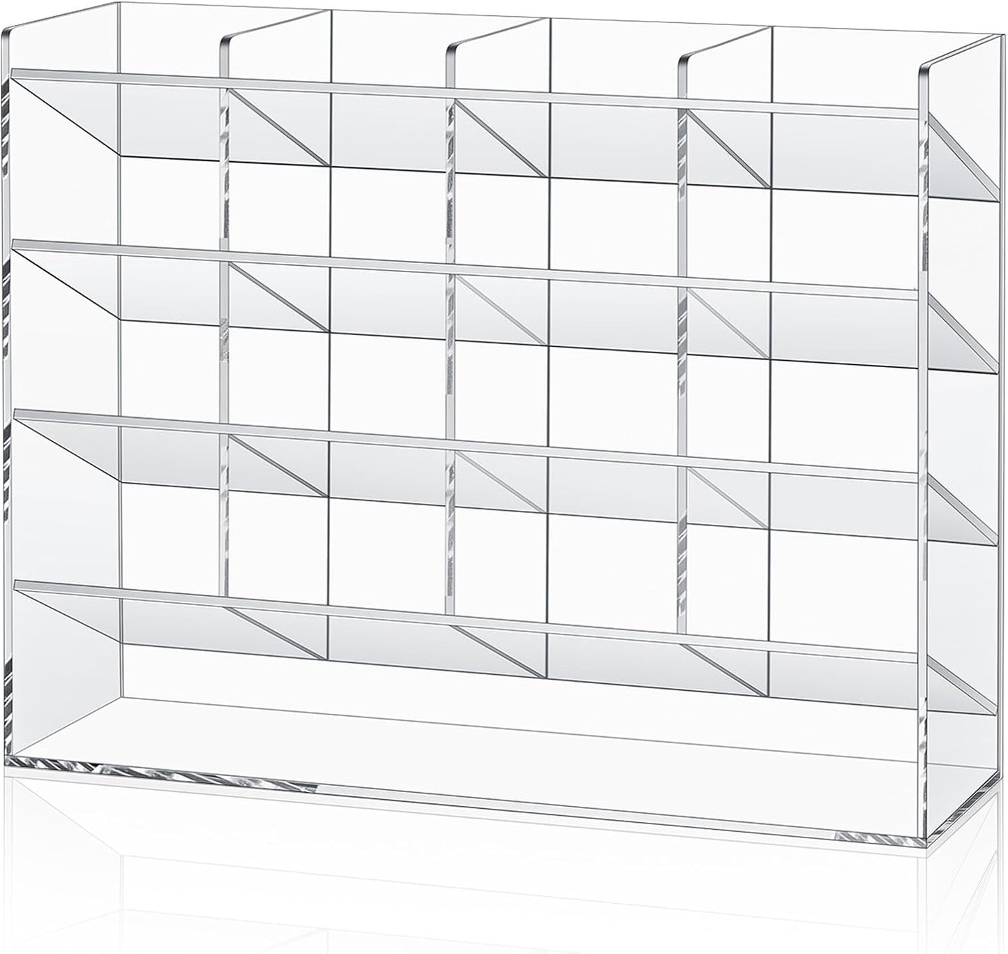 Acrylic Pen Organizer for 200 Markers - Clear Desktop Storage