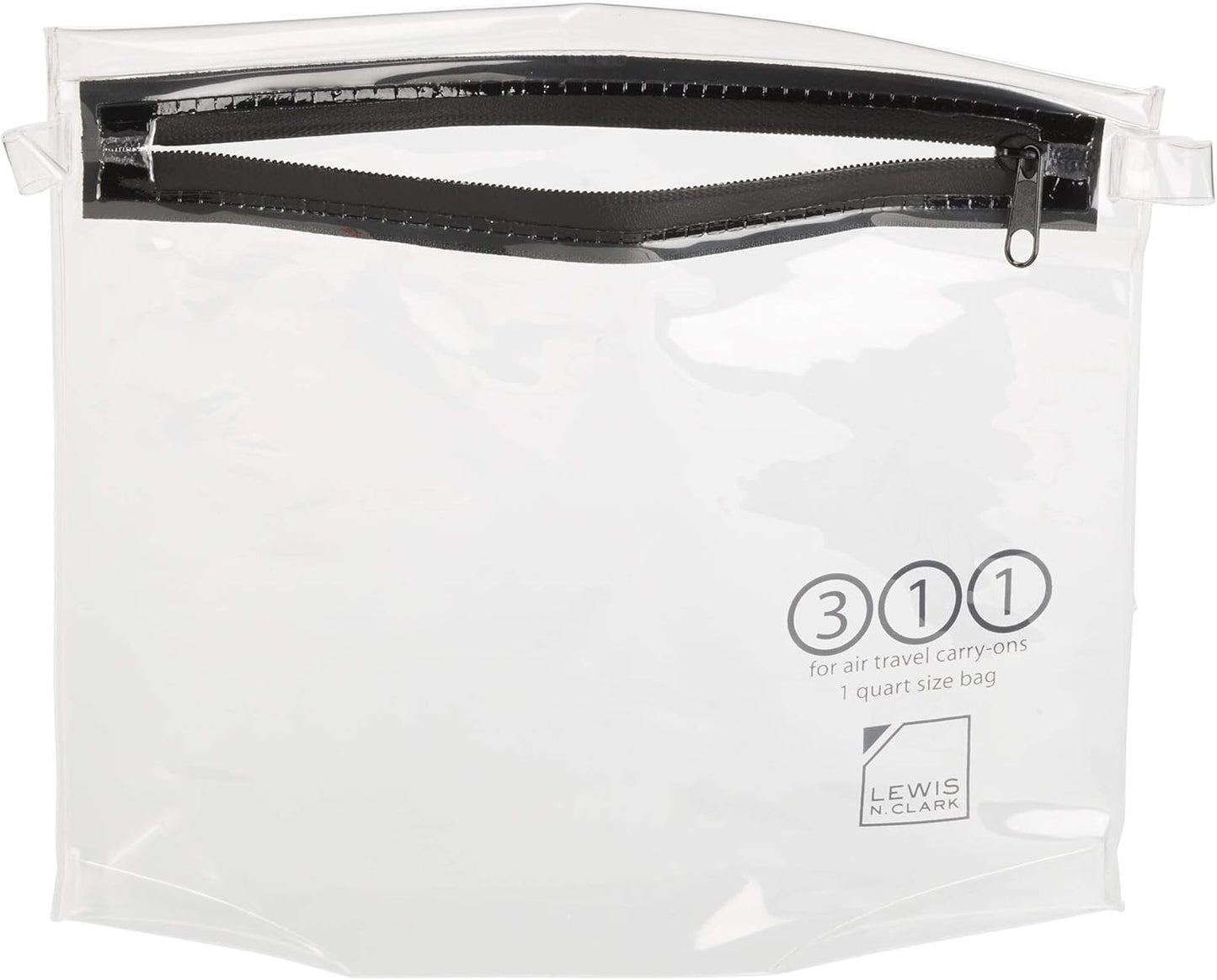 Lewis N. Clark TSA Approved Clear Toiletry Bag: Unisex Travel Essential