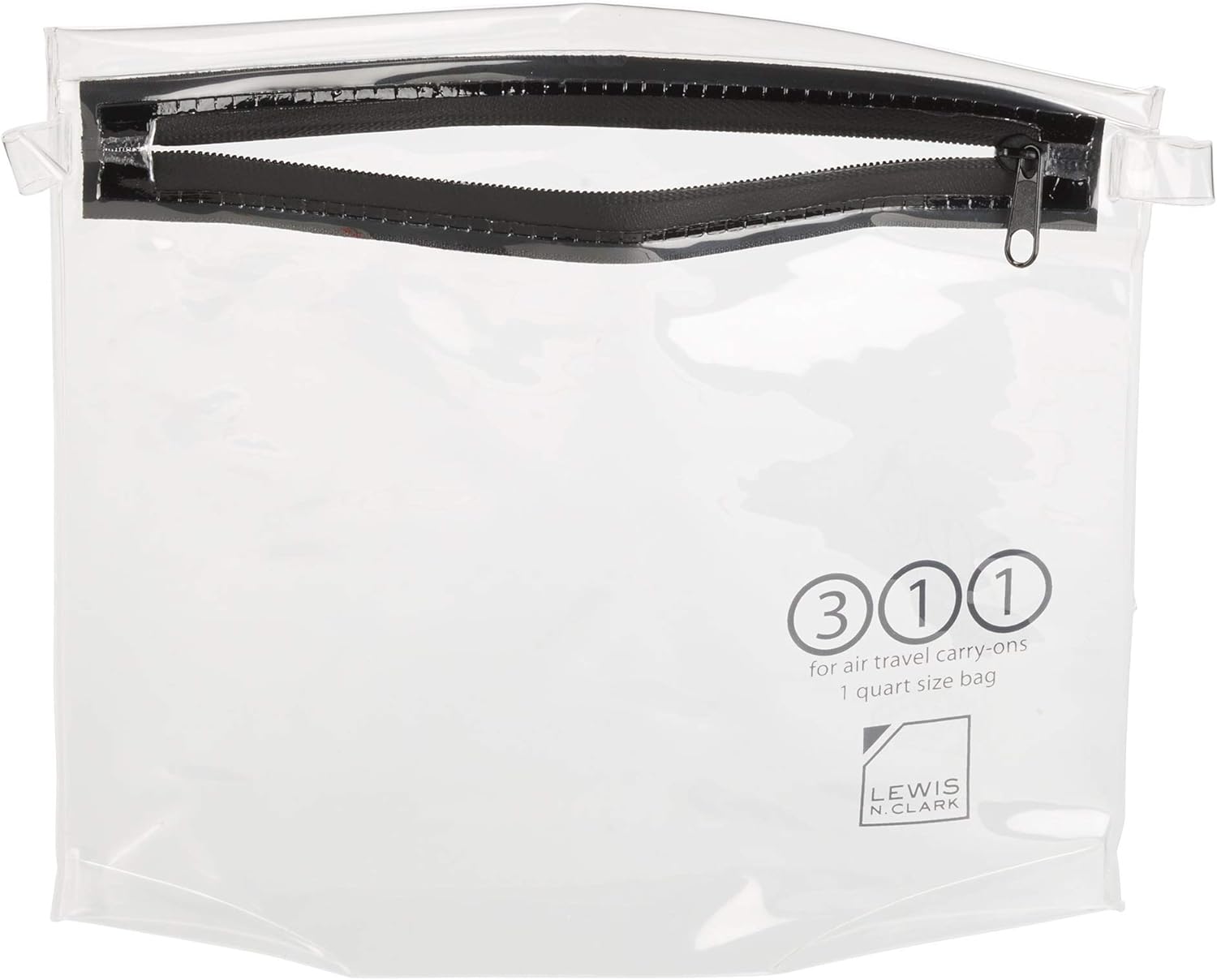 Lewis N. Clark TSA Approved Clear Toiletry Bag: Unisex Travel Essential