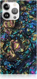 Abalone Shell Square Protective Case for iPhone 15 Pro Max - Chic 12ft