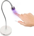 ALLKEM Flash Cure UV Nail Lamp Gooseneck 3W - Compact Flash Cure