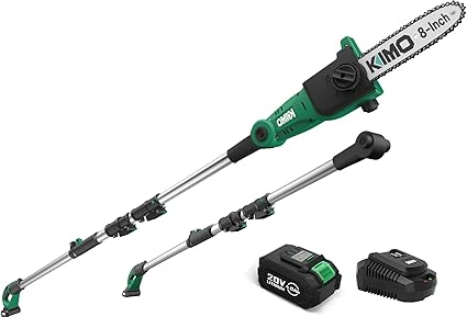 KIMO Pole Saw for Tree Trimming with 13-Foot Max Reach