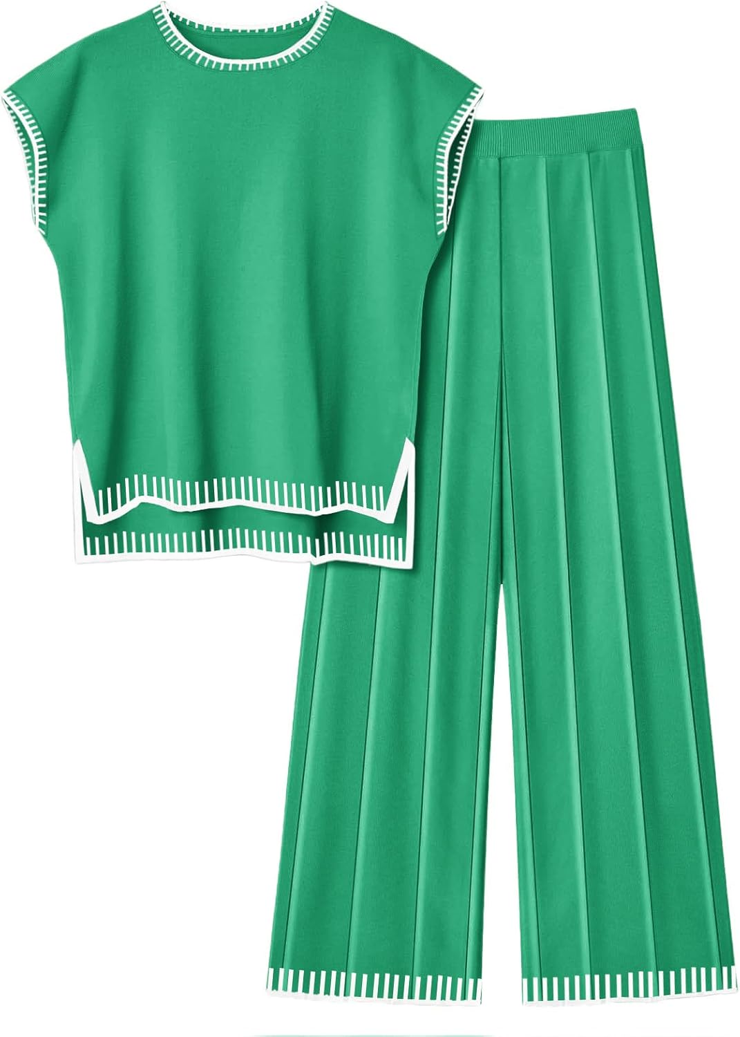 Ekouaer Womens Matching Sets Knit Sweater Sets for All Seasons