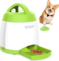 Dog Treat Dispenser with Button - Interactive Automatic Feeder
