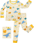 Bamboo Viscose Toddler Pajamas Two-Piece Long-Sleeve PJs Set