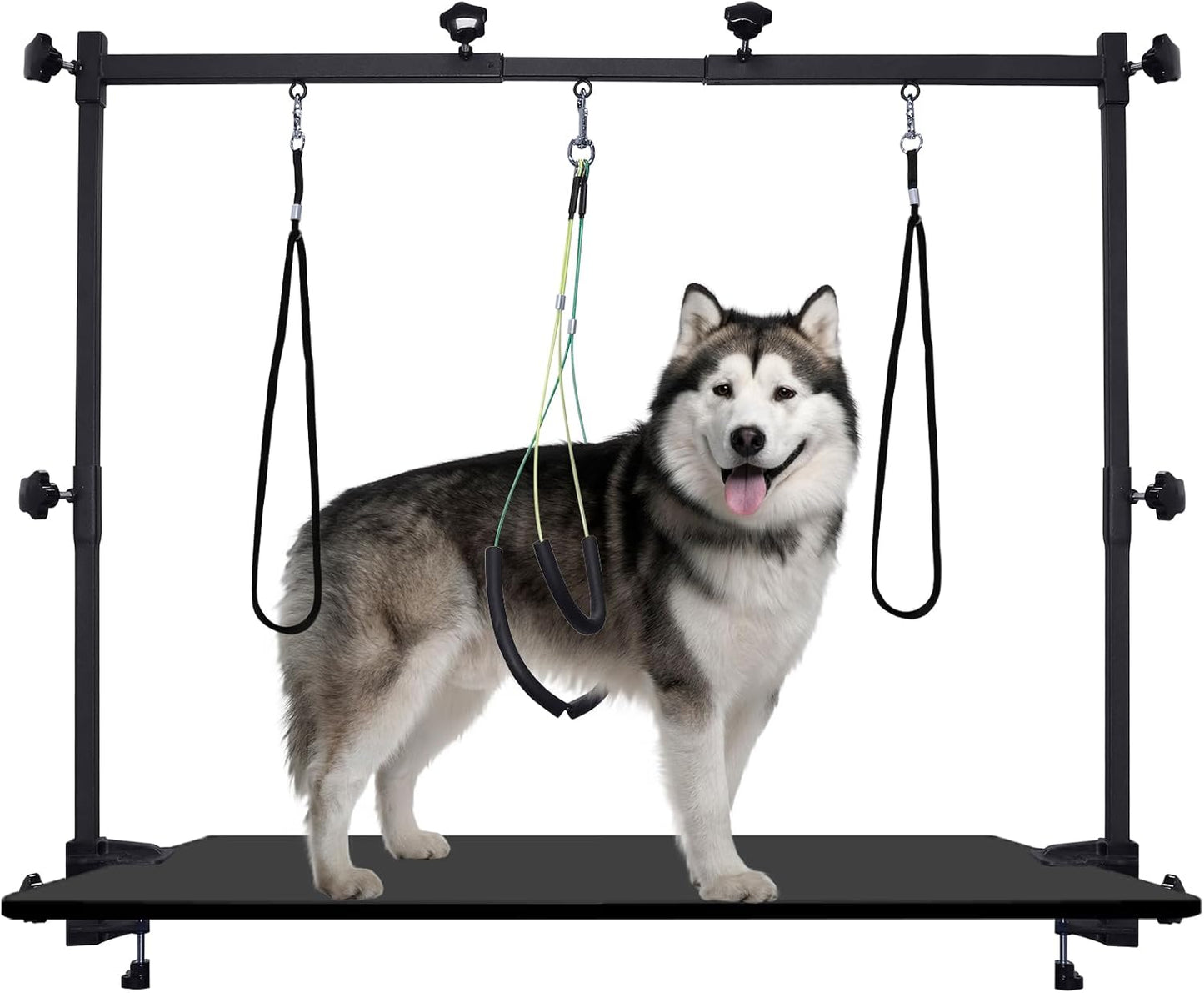 Dog Grooming Arm with Restraint Loops for All Pet Sizes