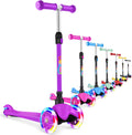 BELEEV A1 Scooter for Kids Ages 2-6 with Light Up Wheels